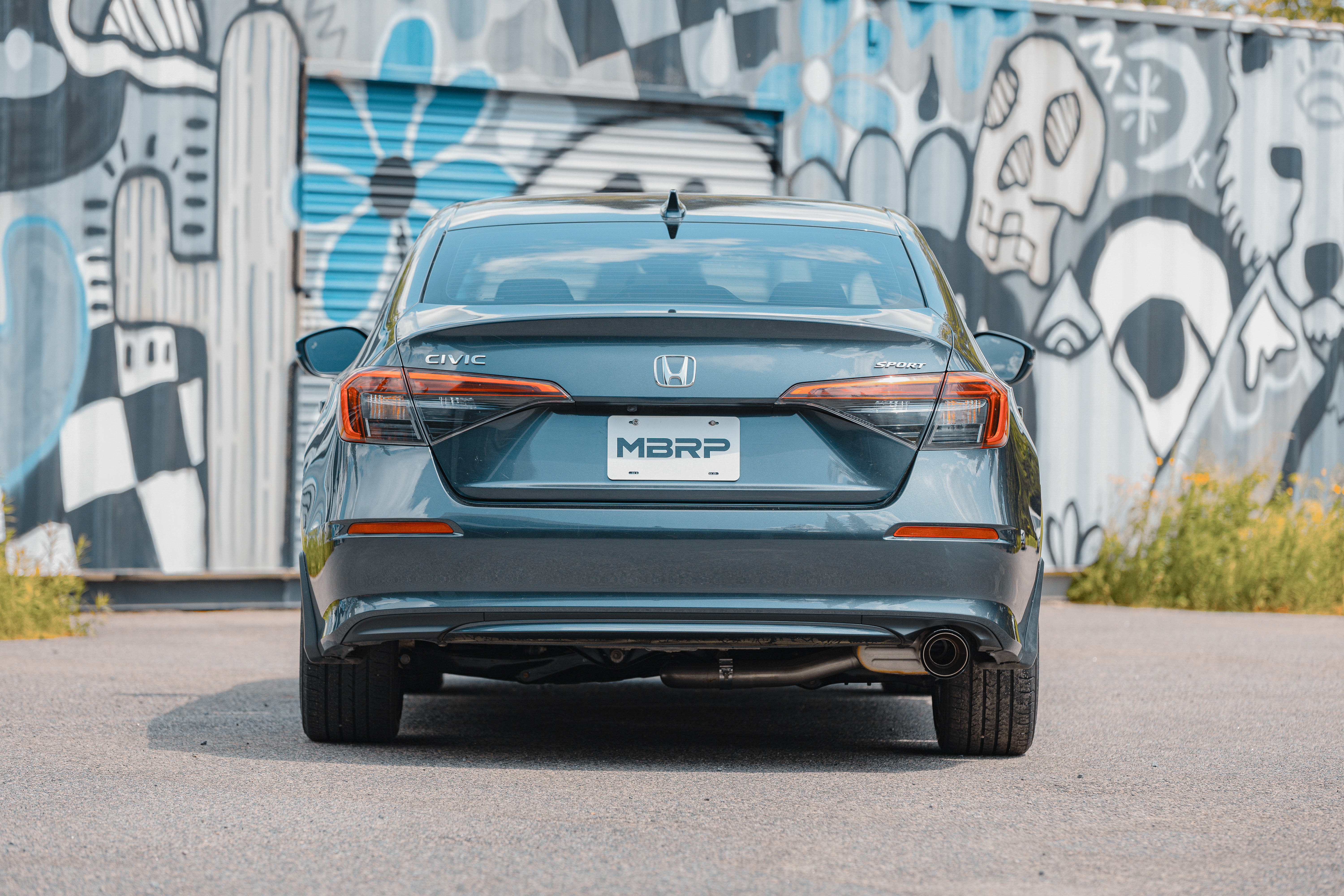MBRP Exhaust 2.5\" Cat Back, Single Rear Exit, T304 With CF Tips